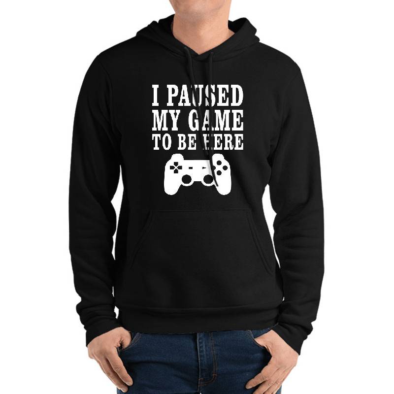 I paused my game to be here gaming gamble saying Flexfit Baseball Caps