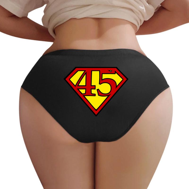 45Th President Super Trump Women Underwear Panties Women Black