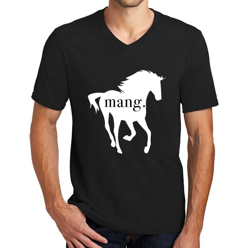 Ween Stallion Unisex V-Neck T-Shirt Men Black