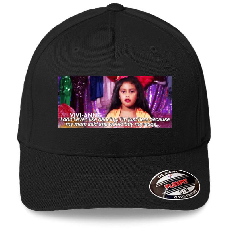 Vivi Quote Dance Moms Flexfit Baseball Cap  Black