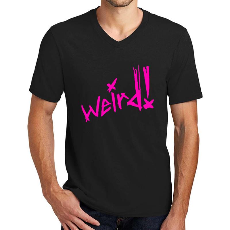 Yungblud - Weird Unisex V-Neck T-Shirt Men Black