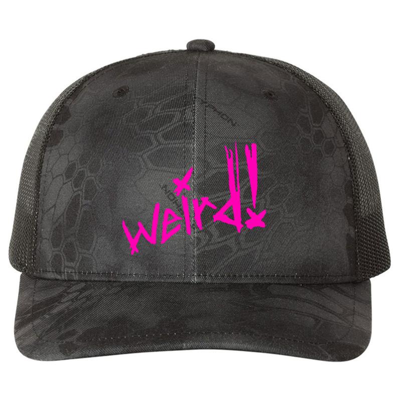 Yungblud - Weird Richardson Premium Trucker Snapback Cap  Kryptek Typhon Black