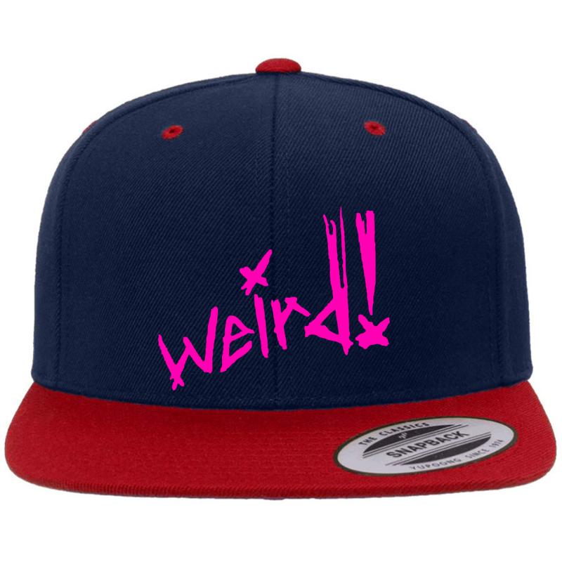 Yungblud - Weird Premium Flat Bill Snapback Cap  Navy