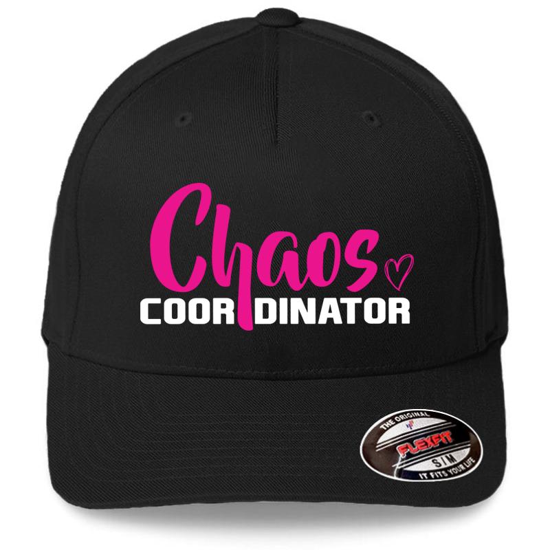 2 Chaos Coordinator Flexfit Baseball Cap  Black