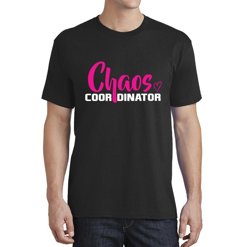 2 Chaos Coordinator Unisex T-Shirt Men Black