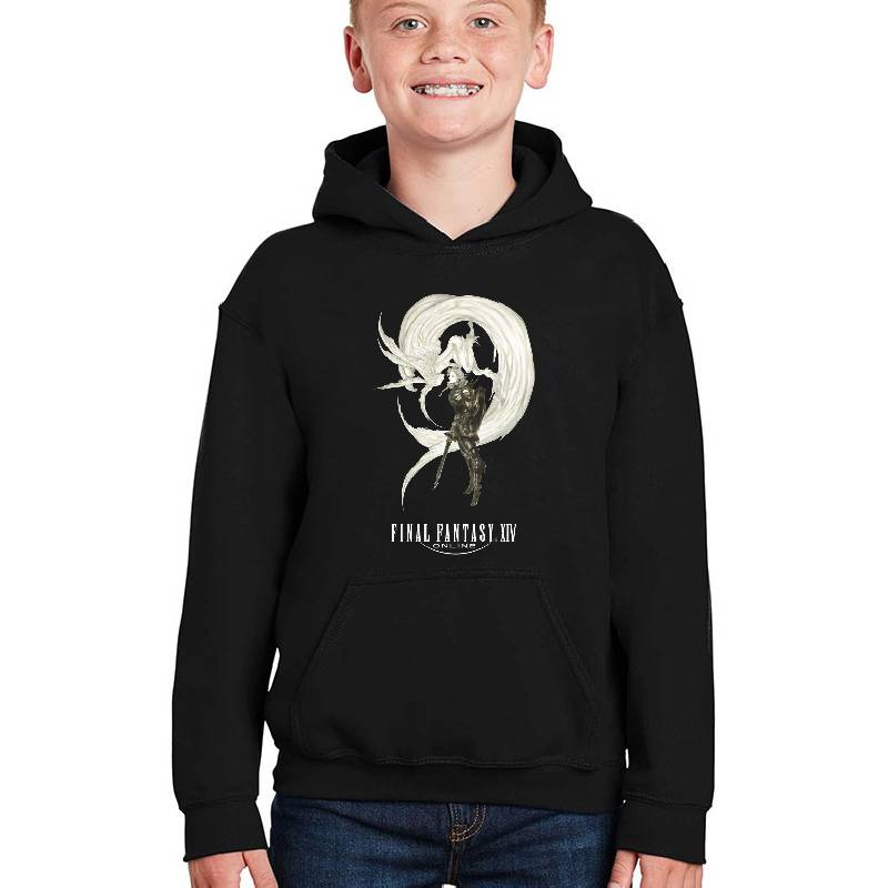 Final Fantasy XIV - Yoshitaka Amano Artwork Unisex Hooded Sweatshirts