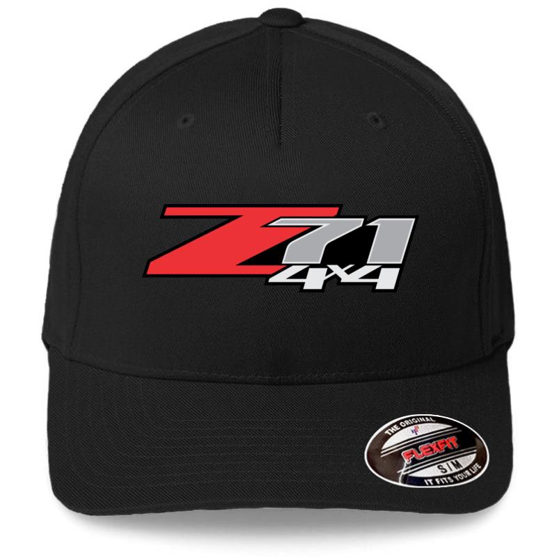 Z71 4X4 Flexfit Baseball Cap  Black