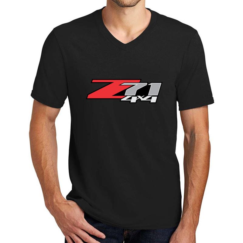 Z71 4X4 Unisex V-Neck T-Shirt Men Black