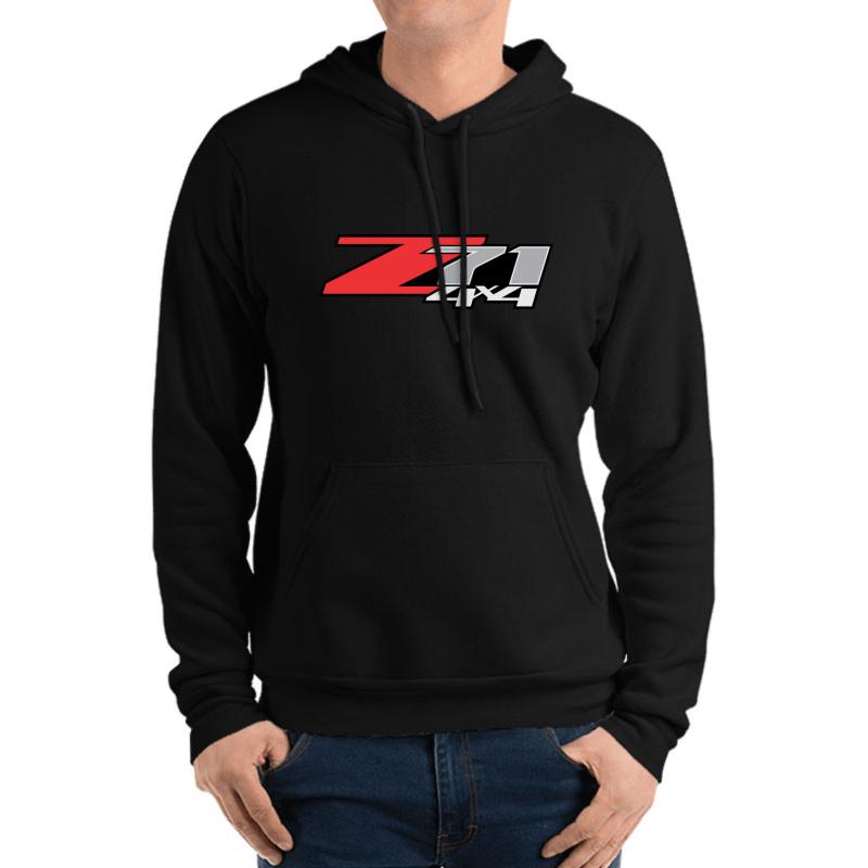 Z71 4X4 Unisex Hooded Sweatshirt Men Black