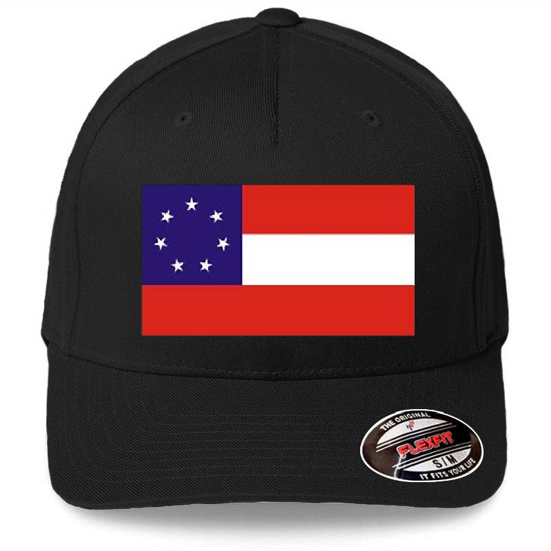 georgia state flag Unisex V-Neck T-Shirts