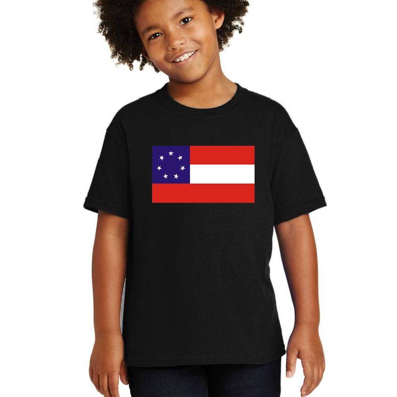 georgia state flag Unisex V-Neck T-Shirts