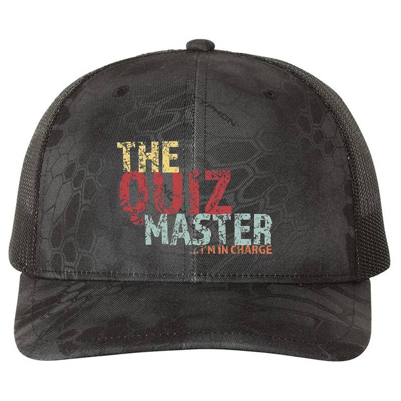 Quiz master Pub Quiz Team Premium Flat Bill Snapback Caps