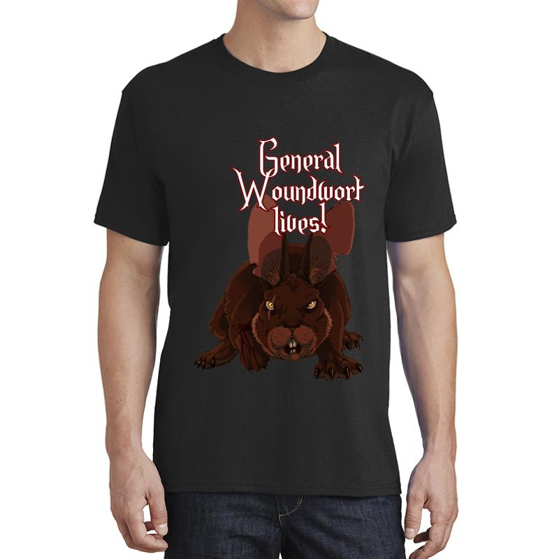 Watership Down - General Woundwort Lives Unisex T-Shirt Men Black