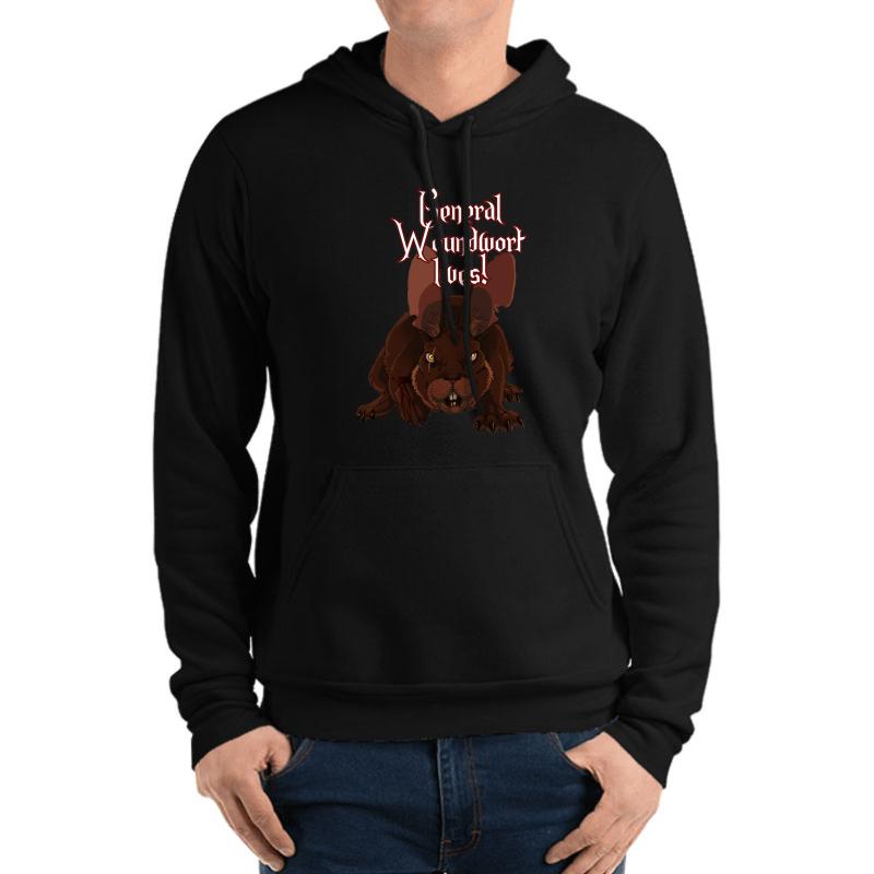 Watership Down - General Woundwort Lives Unisex Hooded Sweatshirt Men Black