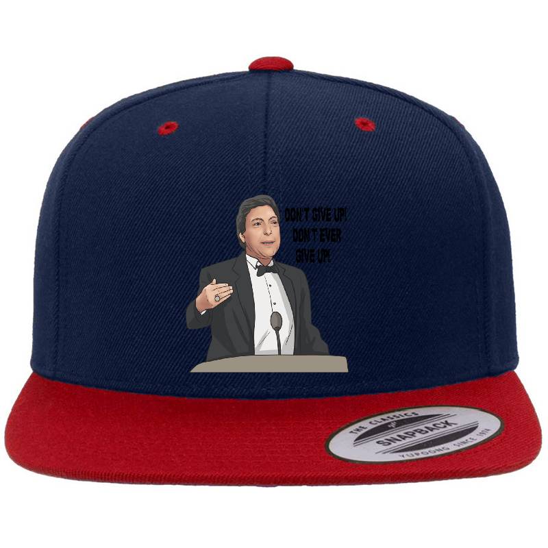 Jimmy Valvano - Don't Ever Give Up! Richardson Premium Trucker Snapback Caps
