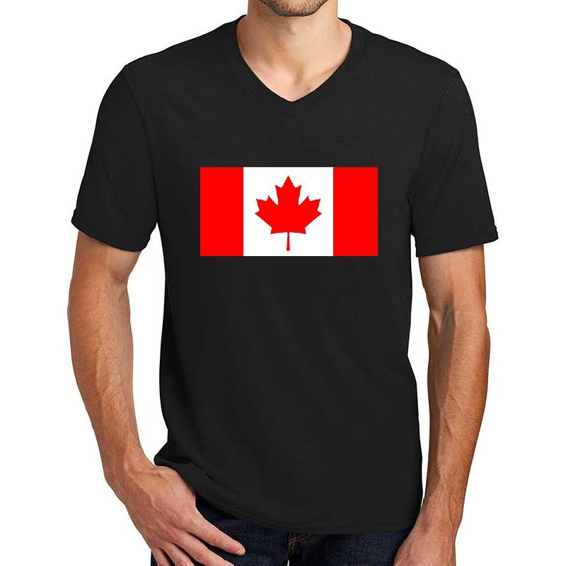 Canada Flag Design Unisex T-shirts