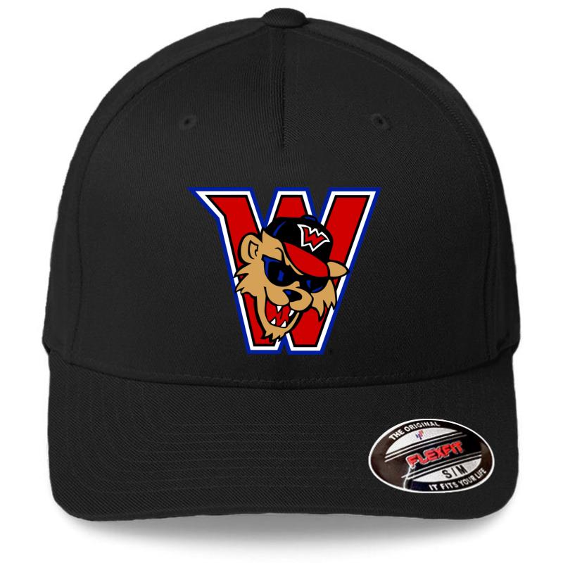 Washington Wild Things Flexfit Baseball Cap  Black