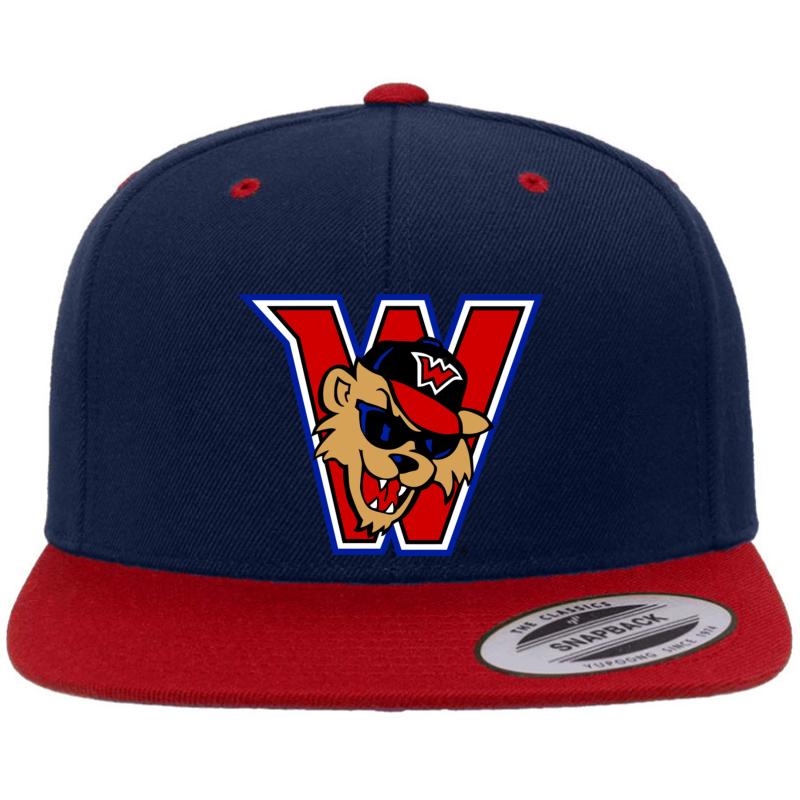 Washington Wild Things Premium Flat Bill Snapback Cap  Navy