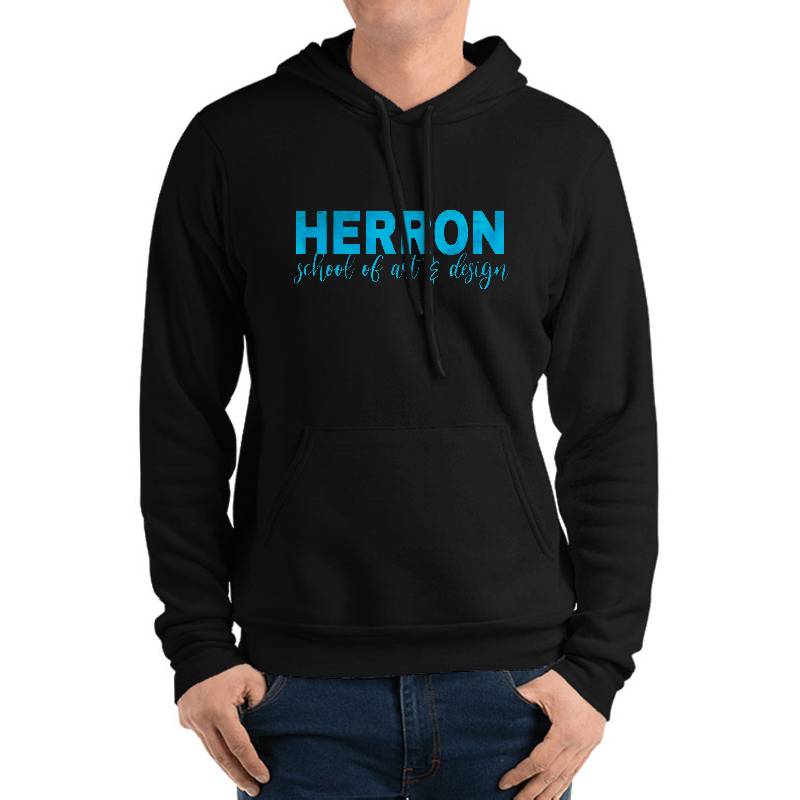 Herron School Of Art And Design Blue Premium Flat Bill Snapback Caps