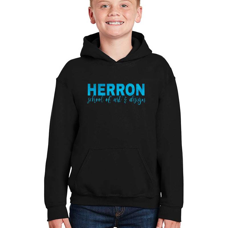 Herron School Of Art And Design Blue Premium Flat Bill Snapback Caps