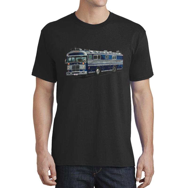 1978 Bluebird Wanderlodge Campervan Rv Unisex T-Shirt Men Black