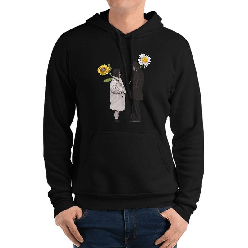 Harold and Maude Daisy and Sunflower Premium Flat Bill Snapback Caps