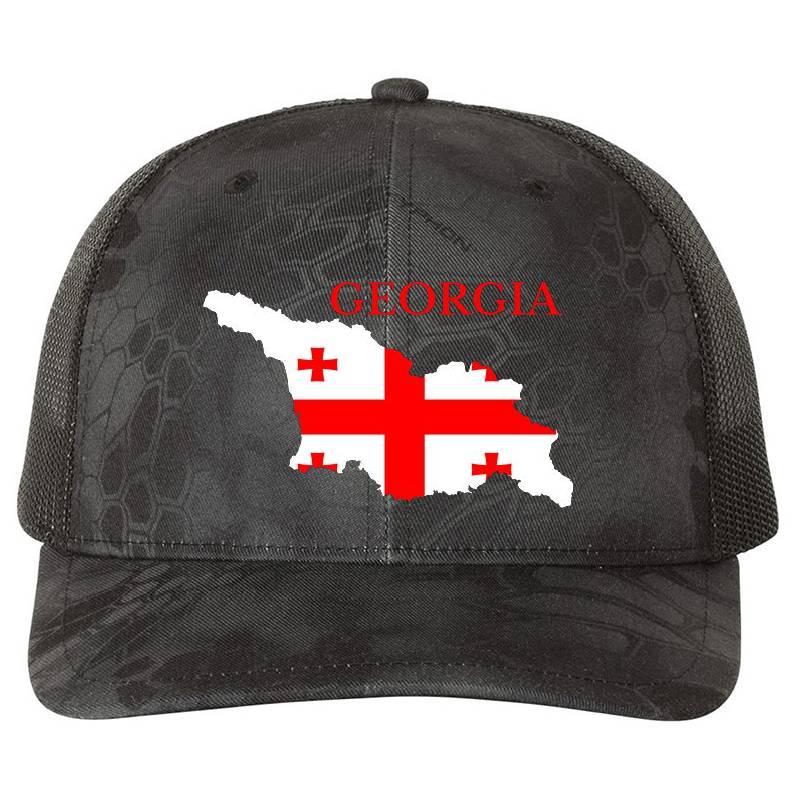 Georgia Country Map Flag Unisex T-shirts