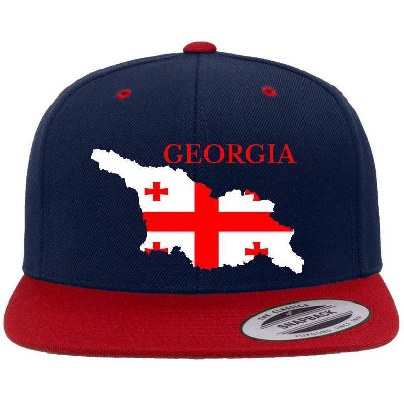Georgia Country Map Flag Unisex T-shirts