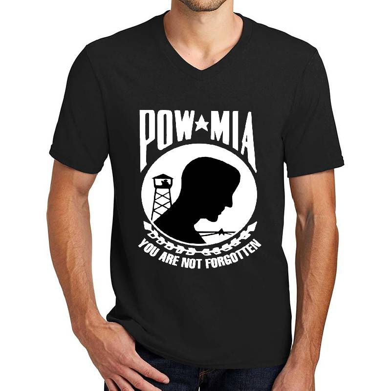 Pow-Mia For Dark Backgrounds Flexfit Baseball Caps