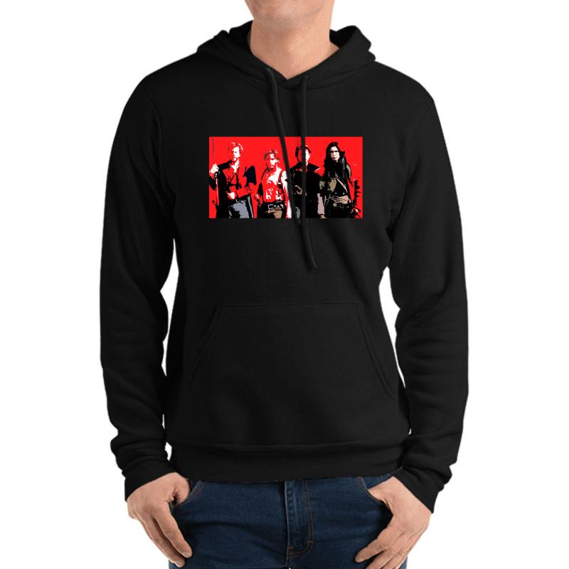 Young Guns Unisex Hooded Sweatshirt Men Black