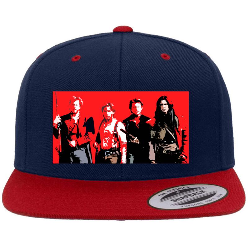 Young Guns Premium Flat Bill Snapback Cap  Navy