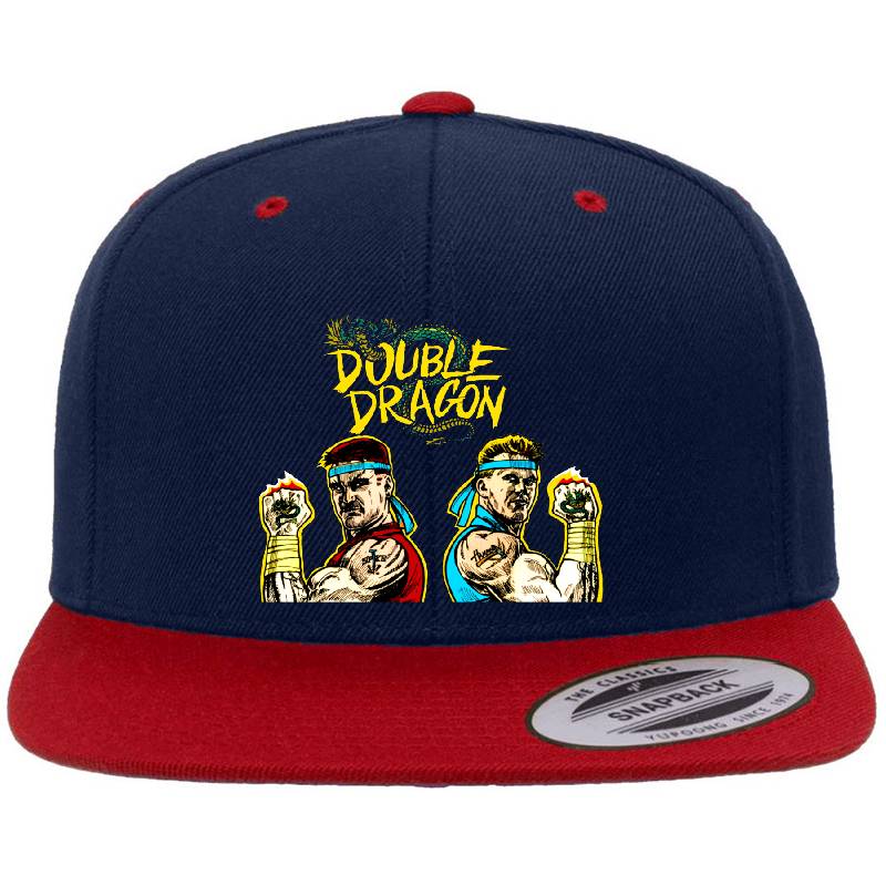 Double Dragon Unisex V-Neck T-Shirts