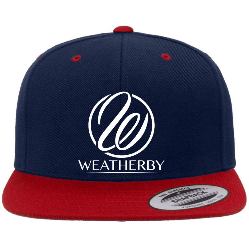 Weatherby Premium Flat Bill Snapback Cap  Navy