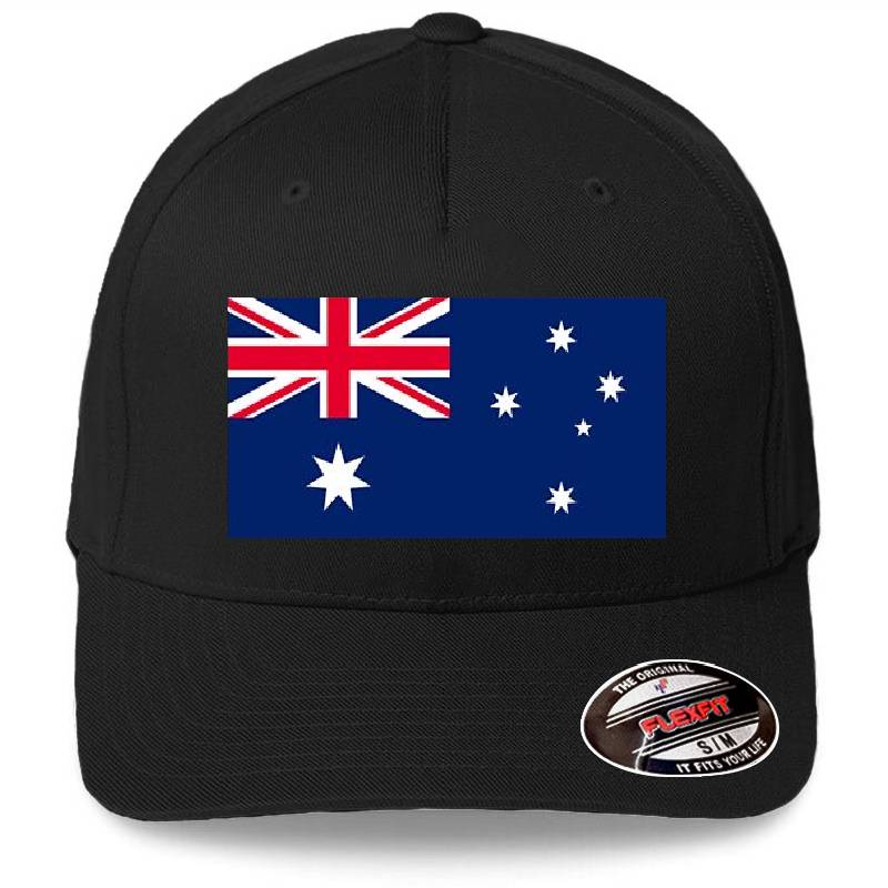 Australia Flag - FLAG0085 Richardson Premium Trucker Snapback Caps