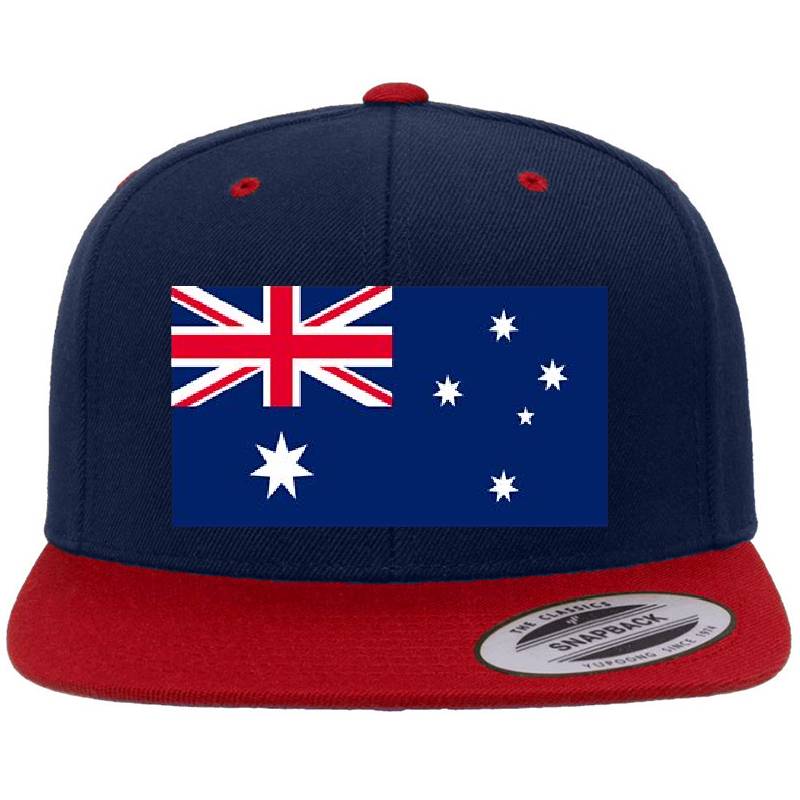 Australia Flag - FLAG0085 Richardson Premium Trucker Snapback Caps