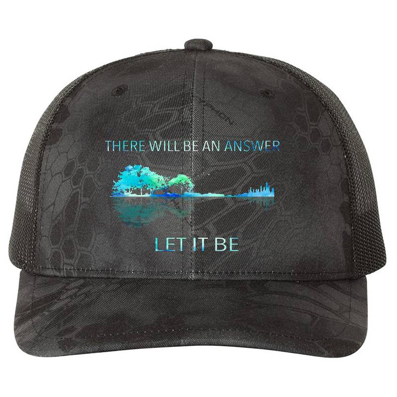 There Will Be An Answer Let It Be Flexfit Baseball Caps