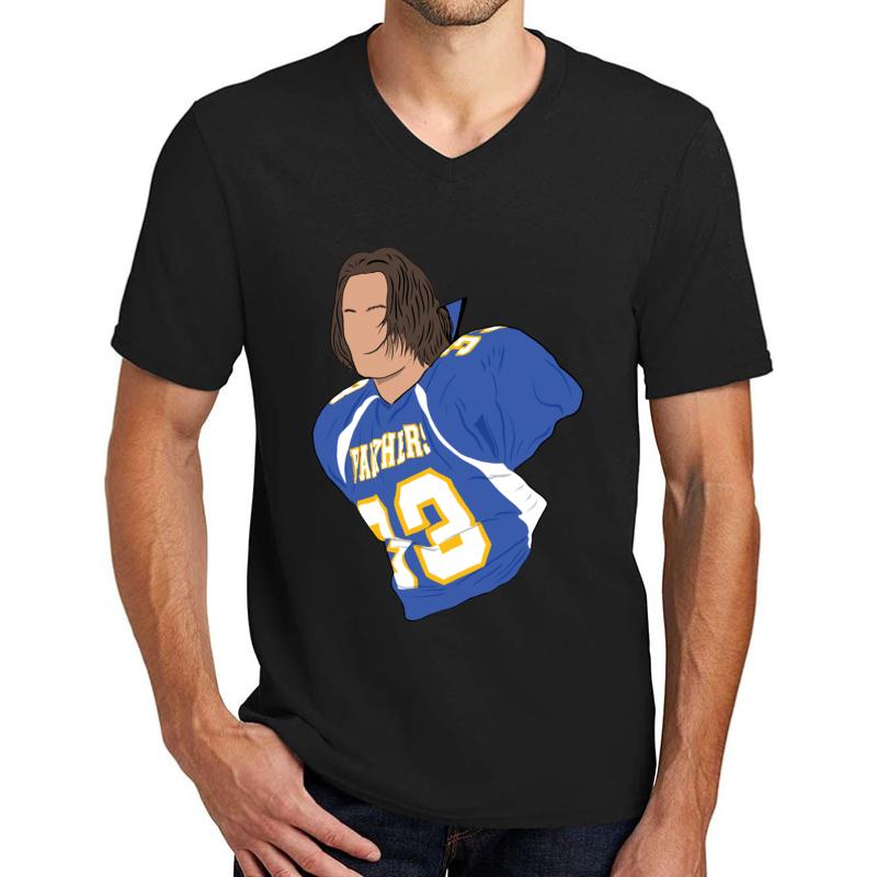 Tim Riggins Friday Night Lights Unisex V-Neck T-Shirt Men Black