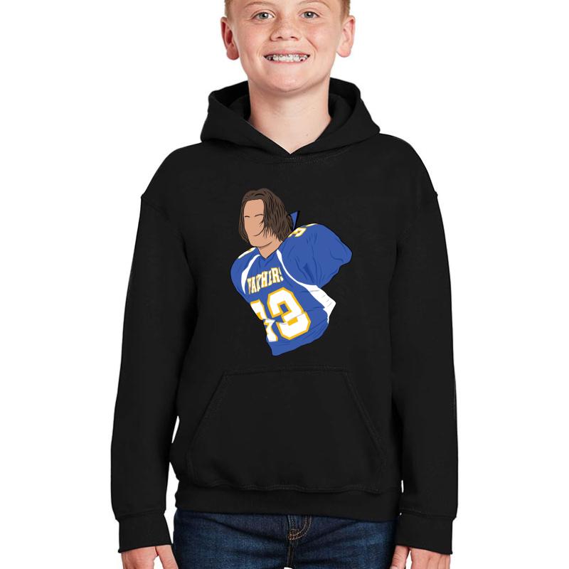 Tim Riggins Friday Night Lights Youth Hooded Sweatshirt Boy Black