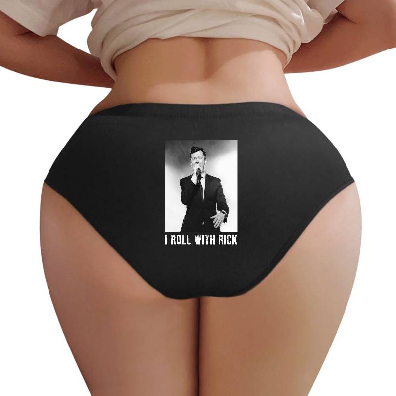 Graphic Rick Astley - I Roll With Rick Flexfit Baseball Caps