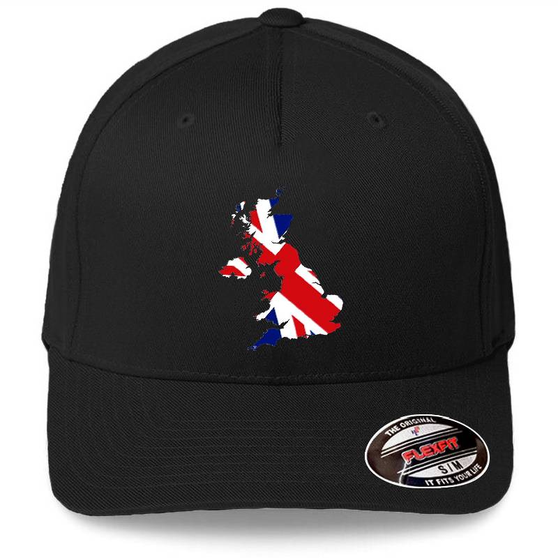 United Kingdom Map with Flag Youth T-Shirts