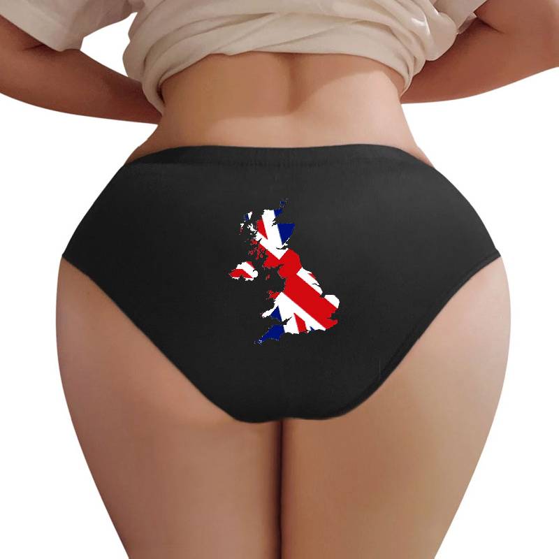 United Kingdom Map with Flag Youth T-Shirts