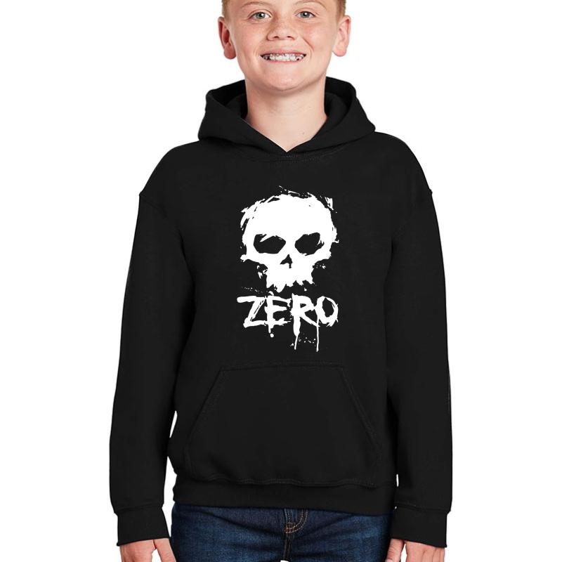 Zero Skateboards 2 Youth Hooded Sweatshirt Boy Black