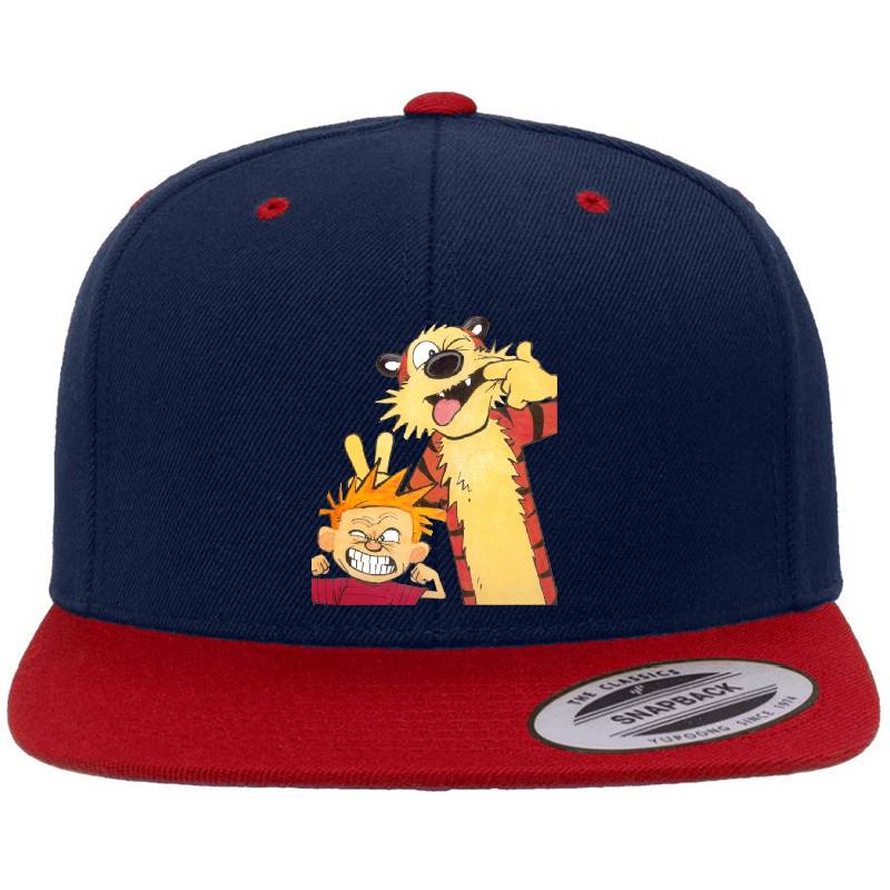 Calvin And Hobbes Richardson Premium Trucker Snapback Caps