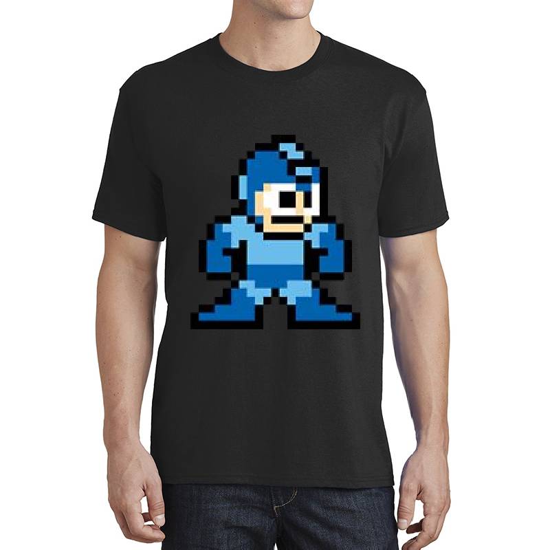 Pixel Megaman Standing Richardson Premium Trucker Snapback Caps