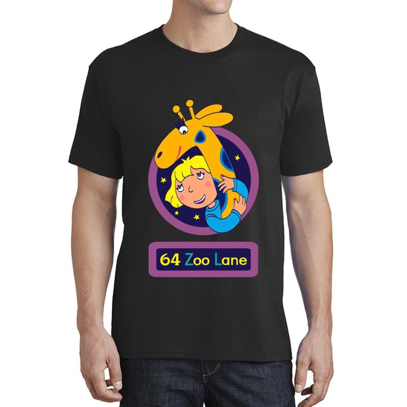 64 Zoo Lane Unisex T-Shirt Men Black