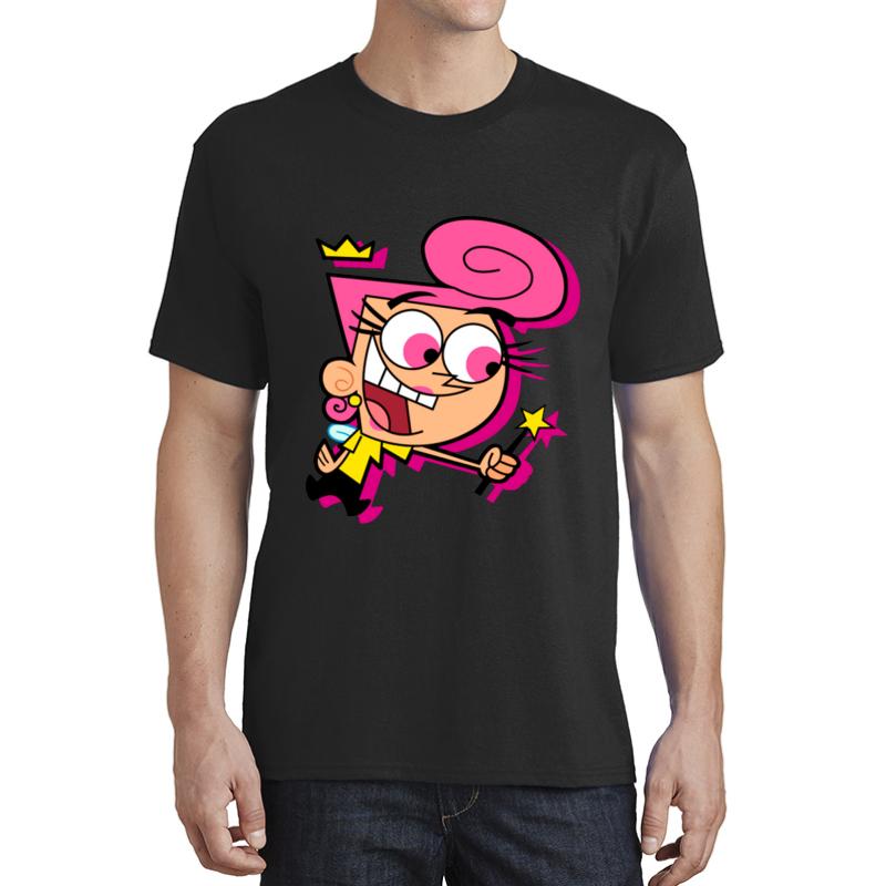 Wanda - Fairly Odd Parents Unisex T-Shirt Men Black