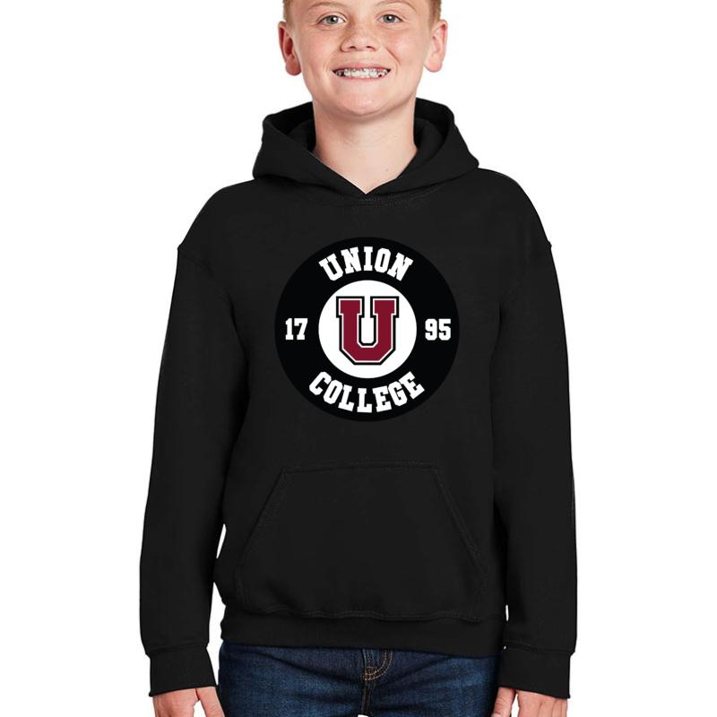 Union College - New York Union College Youth Hooded Sweatshirt Boy Black