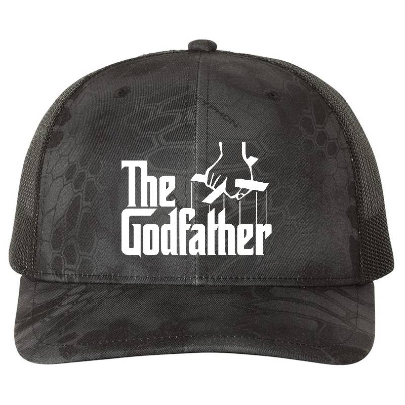 The Godfather Logo Premium Flat Bill Snapback Caps