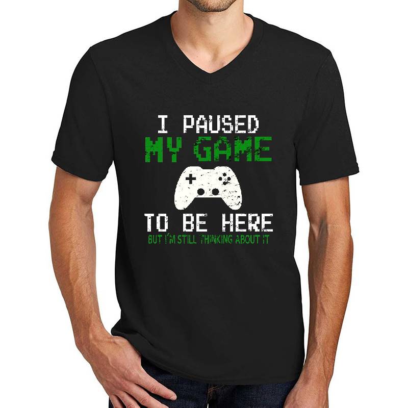 I Paused My Game To Be Here Funny Gamer Gaming Gift Boys Teens Men Women Underwear Panties