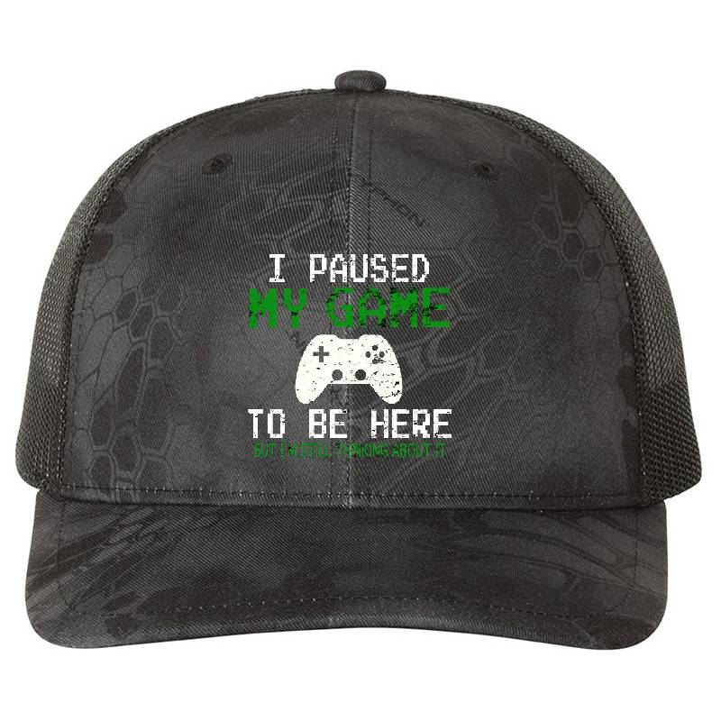 I Paused My Game To Be Here Funny Gamer Gaming Gift Boys Teens Men Women Underwear Panties